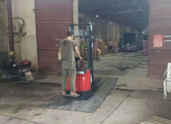 長沙電動叉車租賃，凱卓立叉車租賃案例
